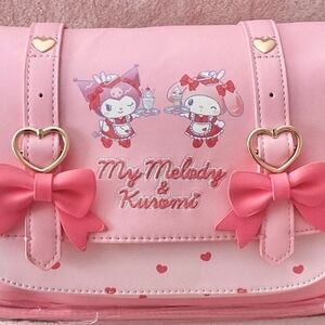 My Melody & Kuromi Pink Shoulder Bag